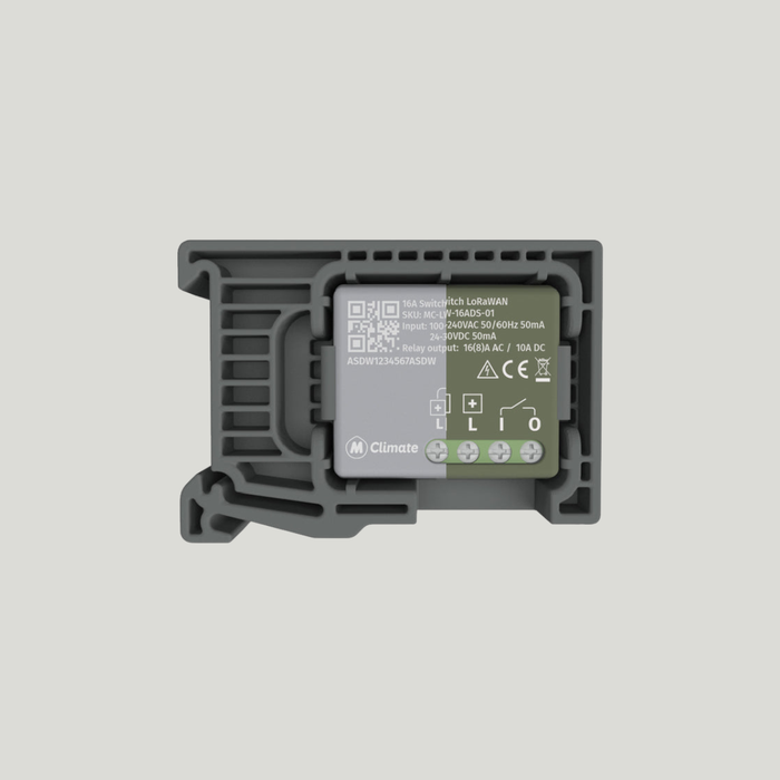 MC-16A-DIN-RAIL-MOUNT - MClimate DIN RAIL MOUNT